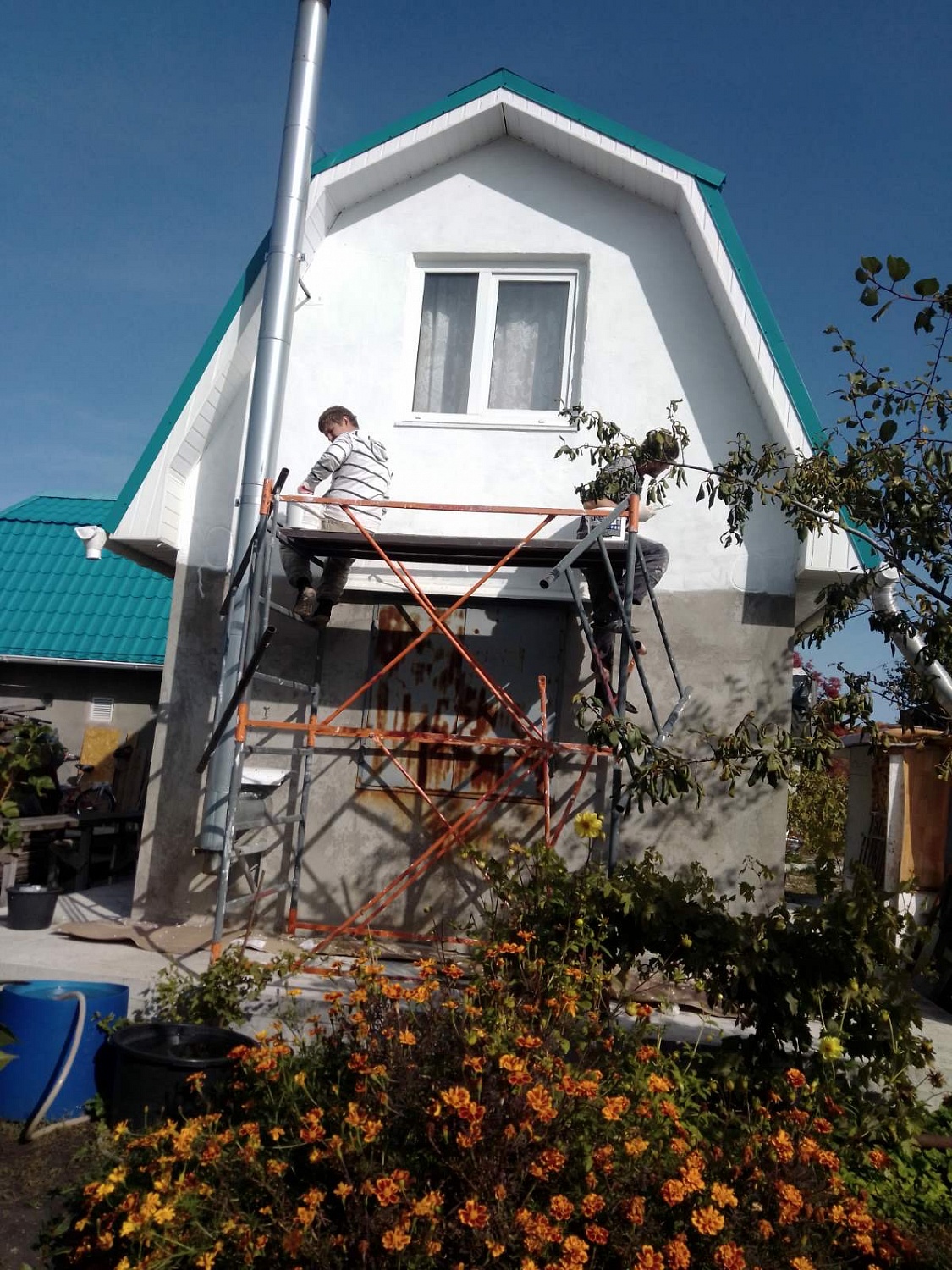 Thermal insulation of the attic of a country house in Zhigulevsk, Samara region. (photo + video)