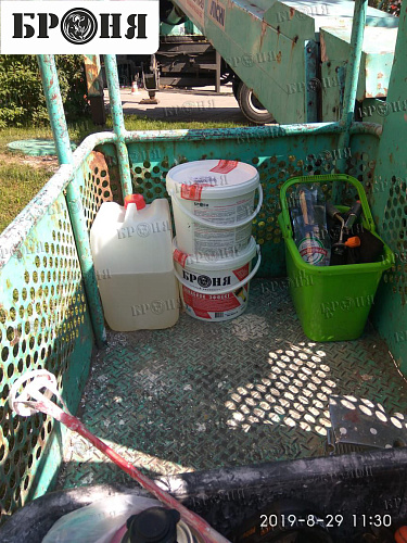 We present you a photo report on the use of Bronya Aquablock when eliminating leaks in the walls of a multi-storey building. Kurkino (Moscow region) (photo)