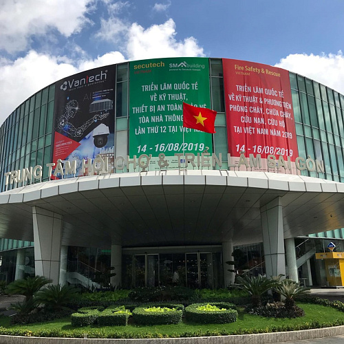 Insulation Armor on fire protection exhibition Secutech Vietnam 2019 (photo)