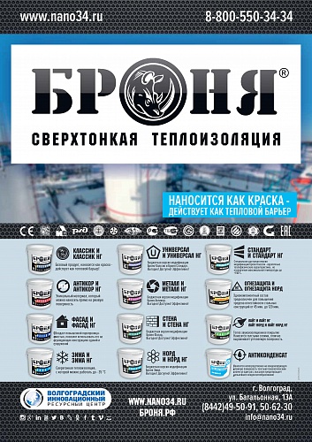 Thermal insulation Bronya in the "Private Territory" magazine Special issue # 12 (84) 2020 // Lower Volga project. (Photo)