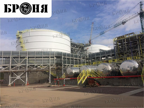 Важно! Теплоизоляция Броня на изотермических резервуарах АО ЕвроХим-Северо-Запад г. Кингисепп (фото и видео)