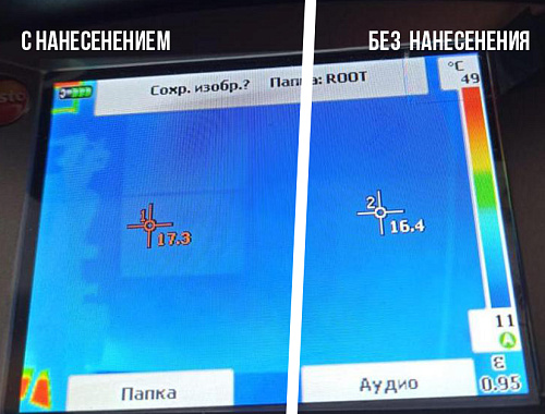 Важно! Очередное испытание заключение теплопроводности Броня на объектах РЖД (Ленинградская обл. Октябрьское РЖД) (фото+документ)