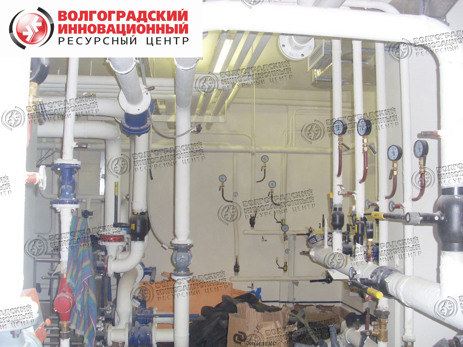 Tyumen, boiler room of the Surgical Center
