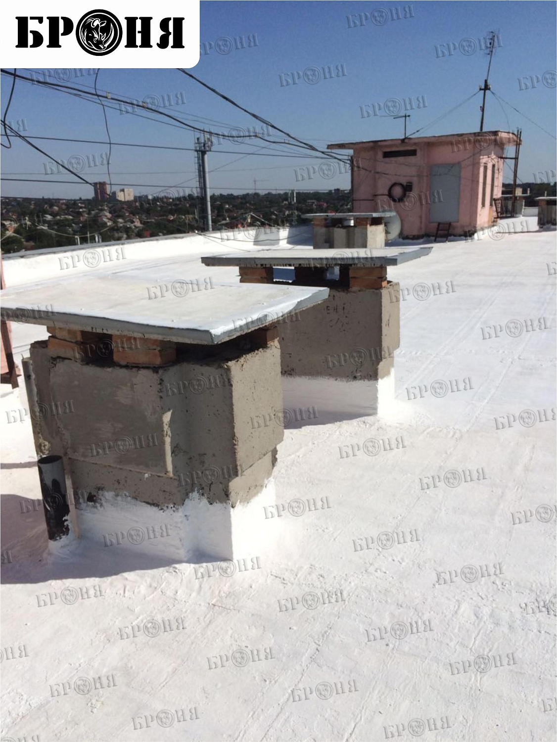 Ростов-на-Дону, броня АкваБлок ремонт кровли жилого дома