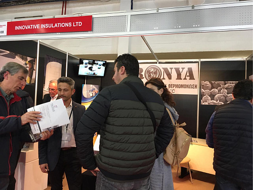 Теплоизоляция Броня на Международной выставке INFACOMA ATHENS EXHIBITION 2019, Греция (фото)