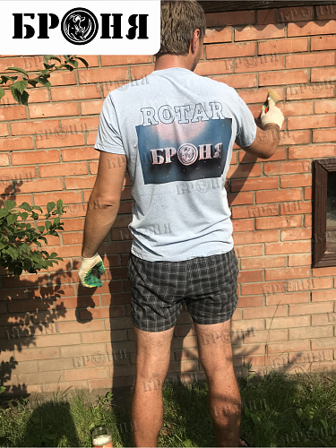 Гидрофобизация кирпичного фасада бани частного дома  в г. Тольятти Самарской области (фото и видео)