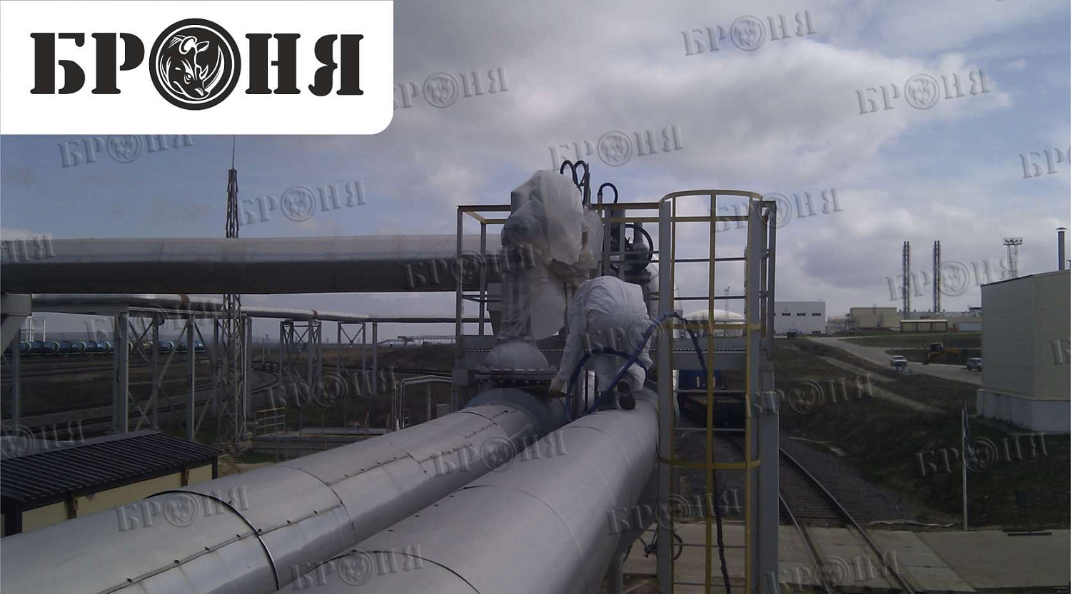 Краснодарский край, паропровод ЗАО «ТАМАНЬНЕФТЕГАЗ»