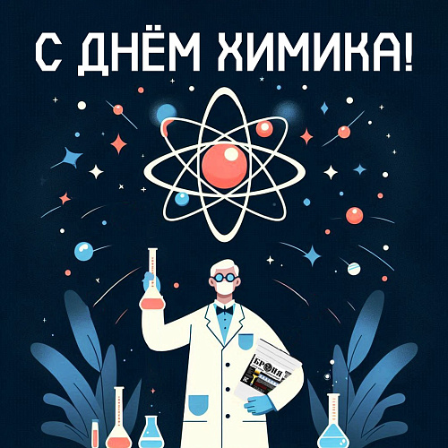 Поздравляем с днем химика! 