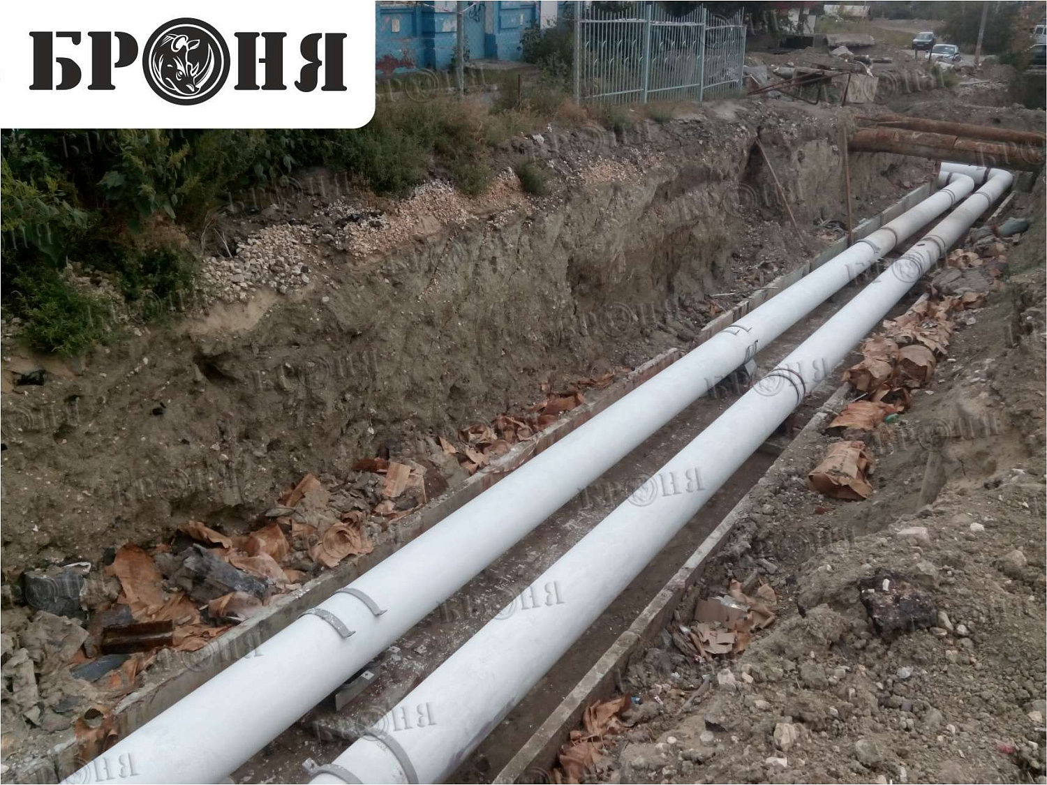 Волгоград, трубы отопления МУП ВКХ