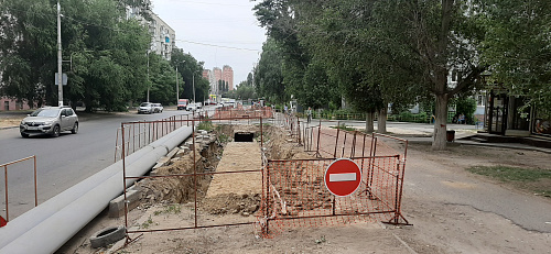 Продолжаются масштабные работы по Тепло гидроизоляции  крупных подземных  теплотрасс в двух районах Концессиями Теплоснабжения Водоснабжения Волгограда (фото и видео)