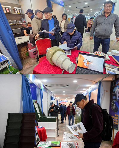 «Броня Монголия» на выставке «Green Houses and green financing», Улан-Батор, Монголия (фото)