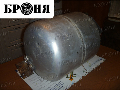 Insulation Bronya on the boiler for the yacht in Saratov (photo)