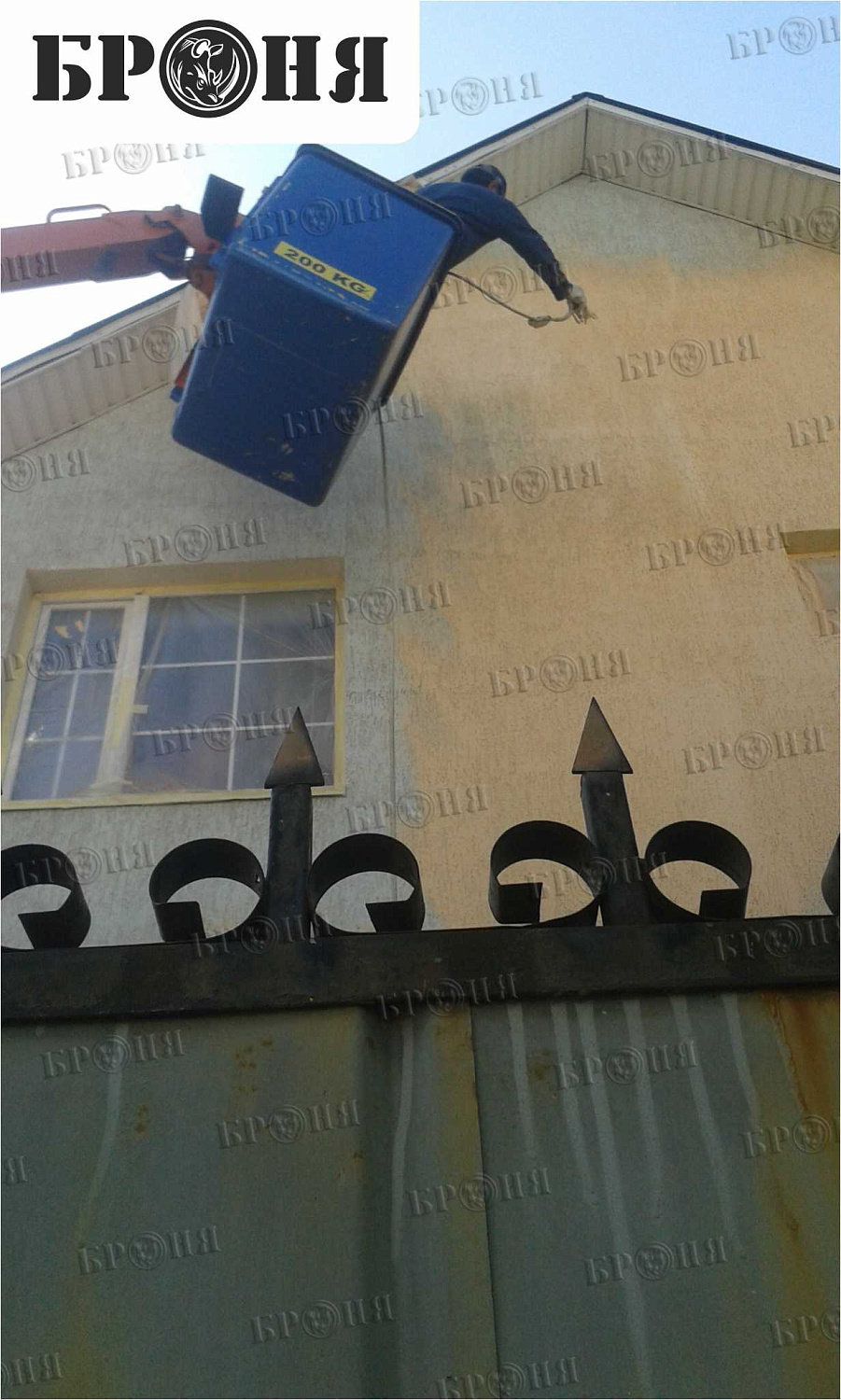 Almaty, Insulation of a Private House, "Bronya Facade" + "Bronya Water Repellent"