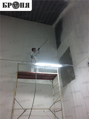 Thermal insulation Broya warming warehouse at the brewery GELLERT in Astrakhan (photo + video)