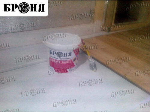Heat and waterproofing of a wooden house with Bronya materials in Khabarovsk (photo and video)