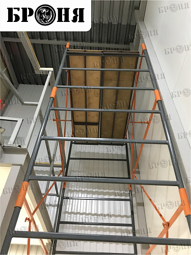 Теплоизоляция Броня при изоляции потолка для компании ОптиКом г. Самара, Самарской области (фото и видео)