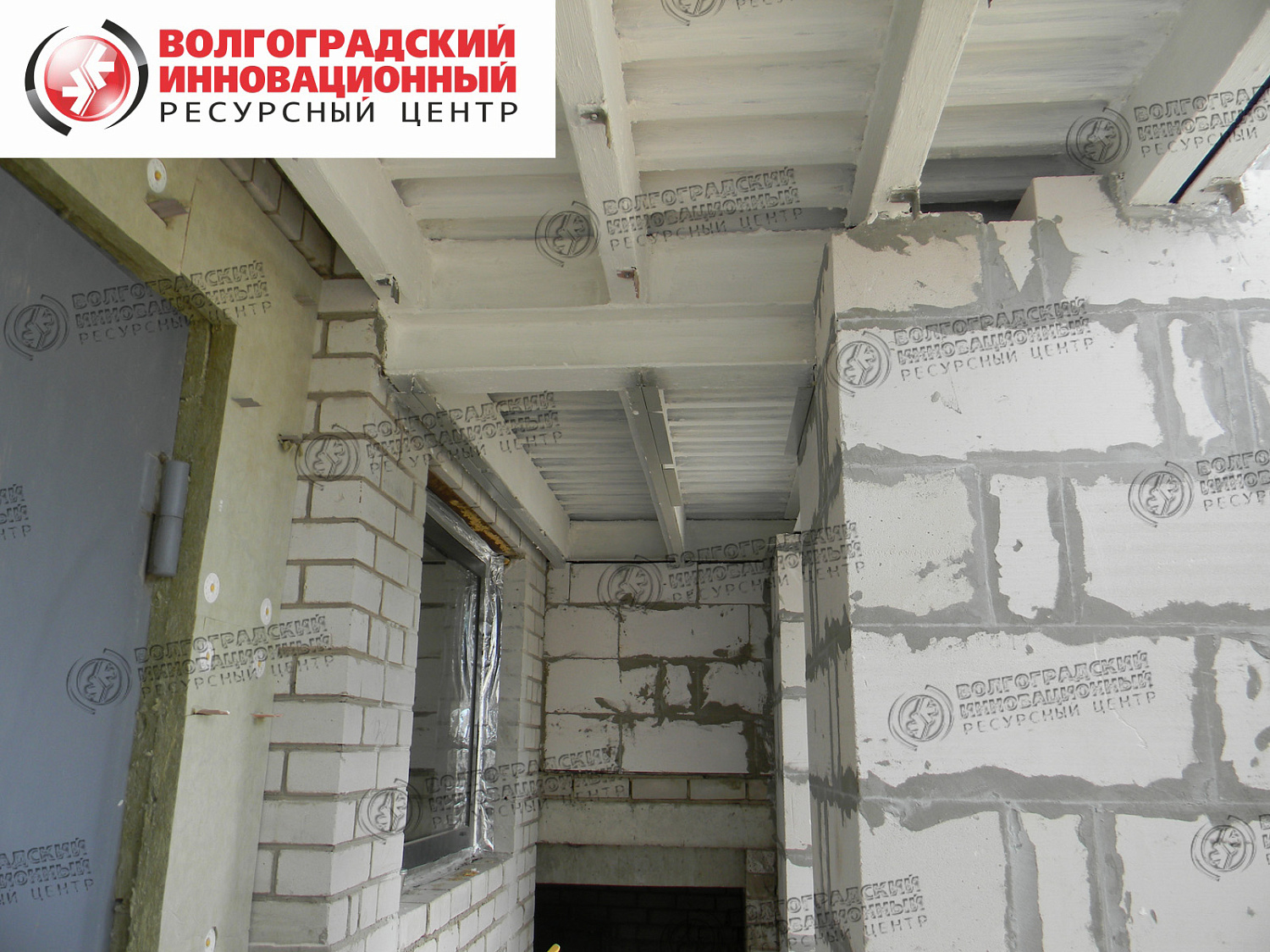 Ярославская обл. пос. Парково покрытие каркаса здания