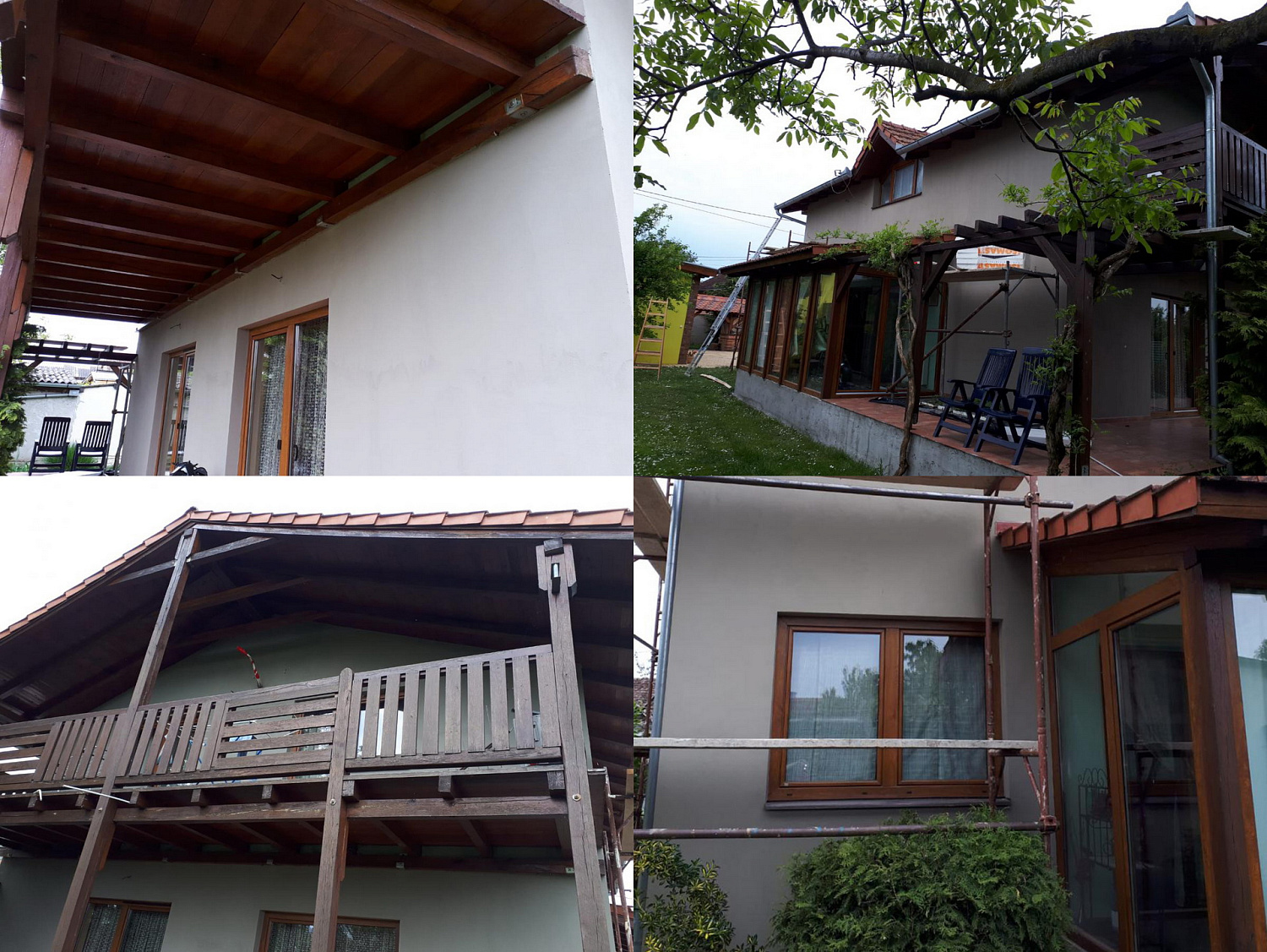 Bronya Facade NF on the facade of a private house in Donji Mikholyac, Croatia