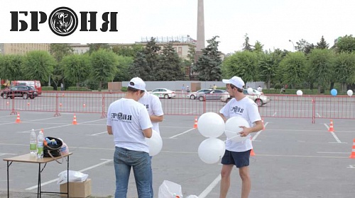 Броня - генеральный спонсор велопробега посвященного празднику "День Физкультурника" (видео+фото)