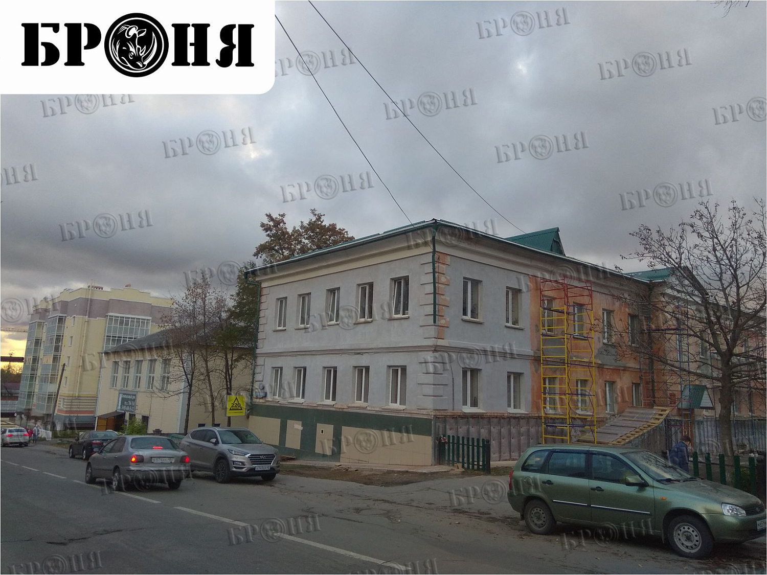 Bronya Thermal Insulation on the Facade of the Children's School of Arts as Part of a Major Renovation in Lipetsk (photos and video)