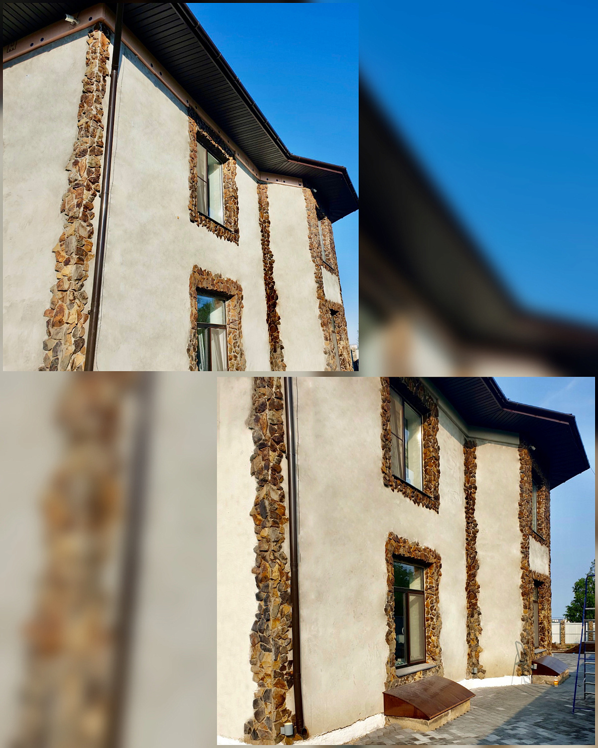 Bronya Light Airless NF, Bronya Thermohydroplast, Bronya VibroHydroPlast and Bronya Facade NF for complex insulation and waterproofing of the cottage in Blagoveshchensk (photo, video)