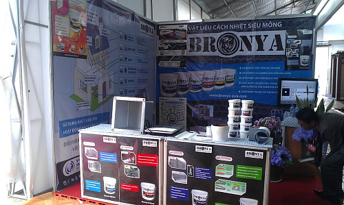 Bronya Thermal Insulation at the Exhibition "Real Estate - Interior and Exterior - Construction and Building Materials" in Vietnam (Photo + Video)