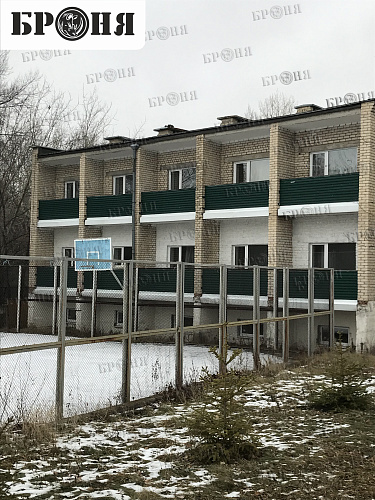 Теплоизоляция Броня Зима НГ на фасаде здания пансионата Волна в г. Тольятти Самарской области.(фото и видео)
