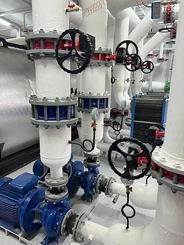 "Bronya Classic NF" and "Bronya Lite AirLess NF" on the heating units of a boiler room at a chemical plant in the Rostov Region! (photo)
