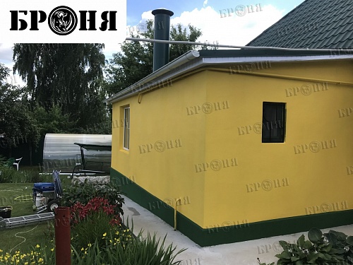 Теплоизоляция фасада частного дома в п. Федоровка Самарской области (фото и видео)