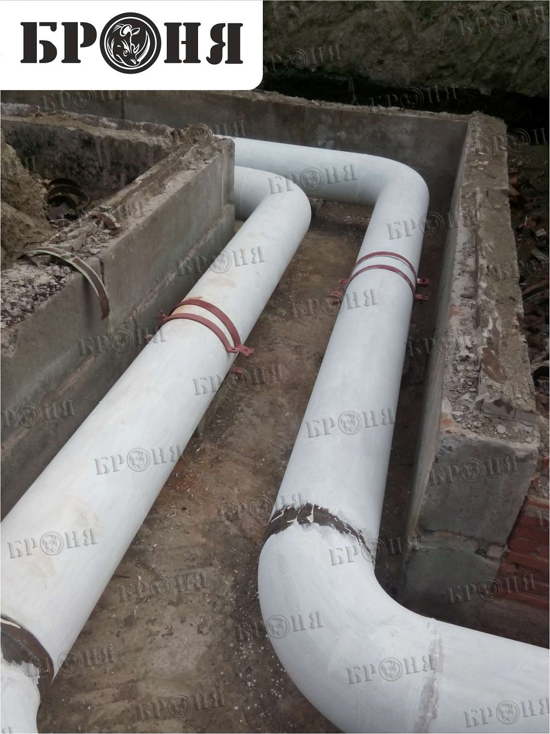 Волгоград, трубы отопления МУП ВКХ