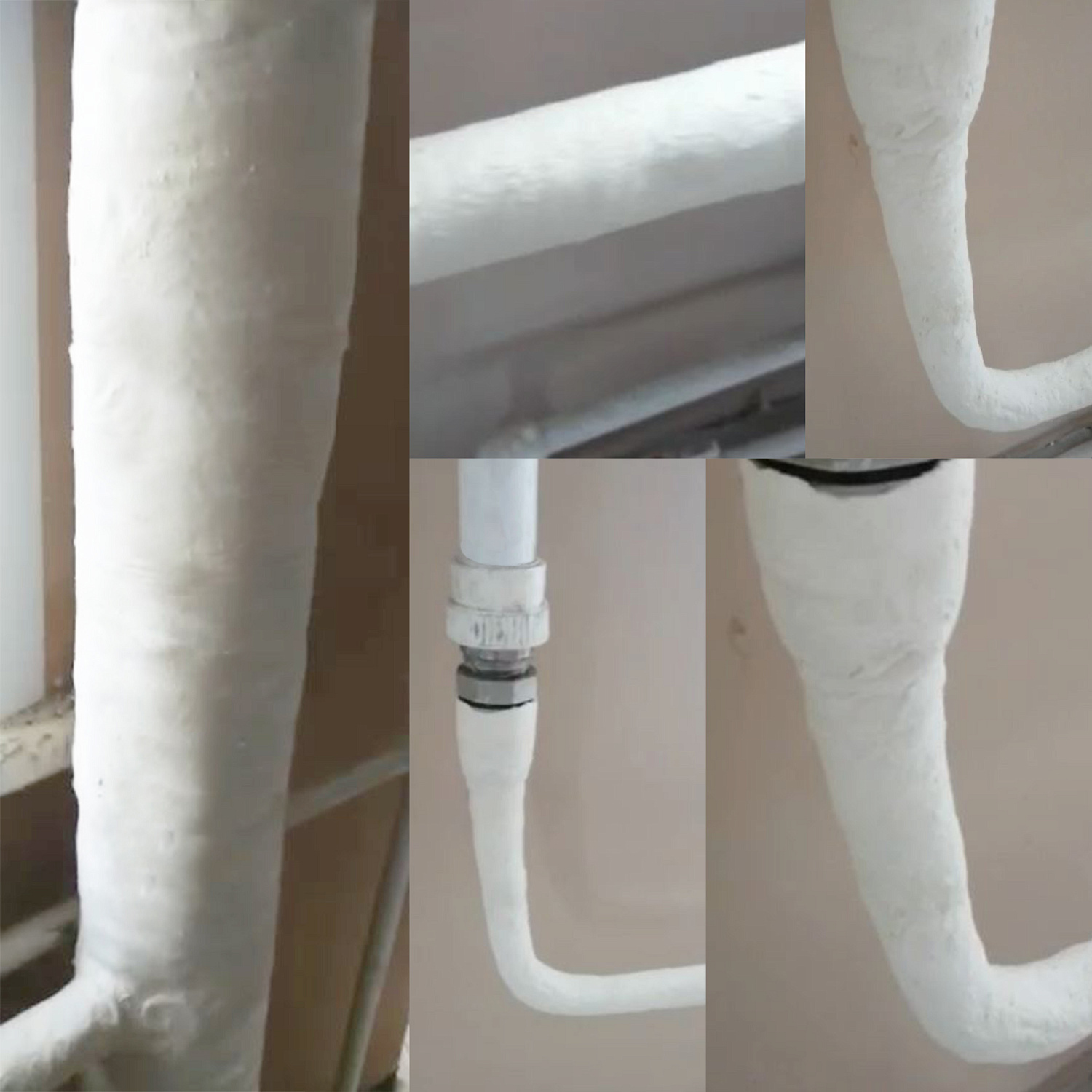"Bronya Anticondensate" for the Insulation of Plastic Cold Water Supply Pipes in an Office Building, Krasnoyarsk (screenshots, video)