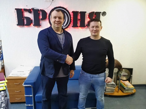 The start of a new cooperation of NPO Bronya together with @moskow_malyarka (photo)