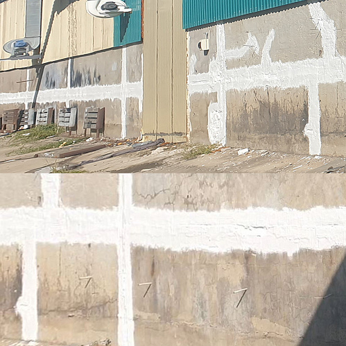 Применение теплоизоляции и грунтовки Броня Фасад для изоляции межпанельных швов.(фото)