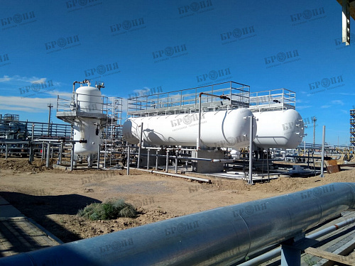 Броня классик НГ на цистернах нефтеперерабатывающего предприятия Кызылординской области (Казахстан) (фото)