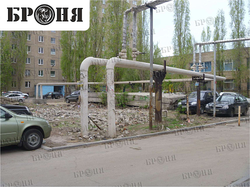 Фотоотчет Теплоизоляция Броня на трубах отопления (г. Саратов)