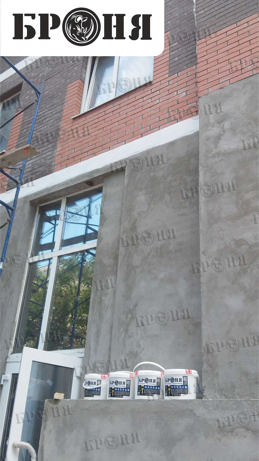 Rostov-on-Don, floor slabs in monolithic brick construction