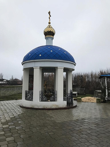Использование Броня Акваблок Эффект и Броня Лайт при реставрации Ротонды с источником на приходе Храма Петра и Павла (х. Лог, Иловлинский район, Волгоградской обл.)