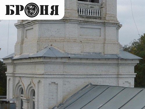 We are pleased to present you a very important and responsible object with the use of Bronya AquaBlock - the Temple of the Venerable Confessor Nikita of Midiki (Volgograd)