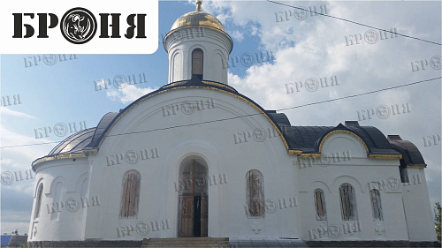 Теплоизоляция Броня на приходе храма в честь Св. вмц. Ирины (Ульяновская область)
