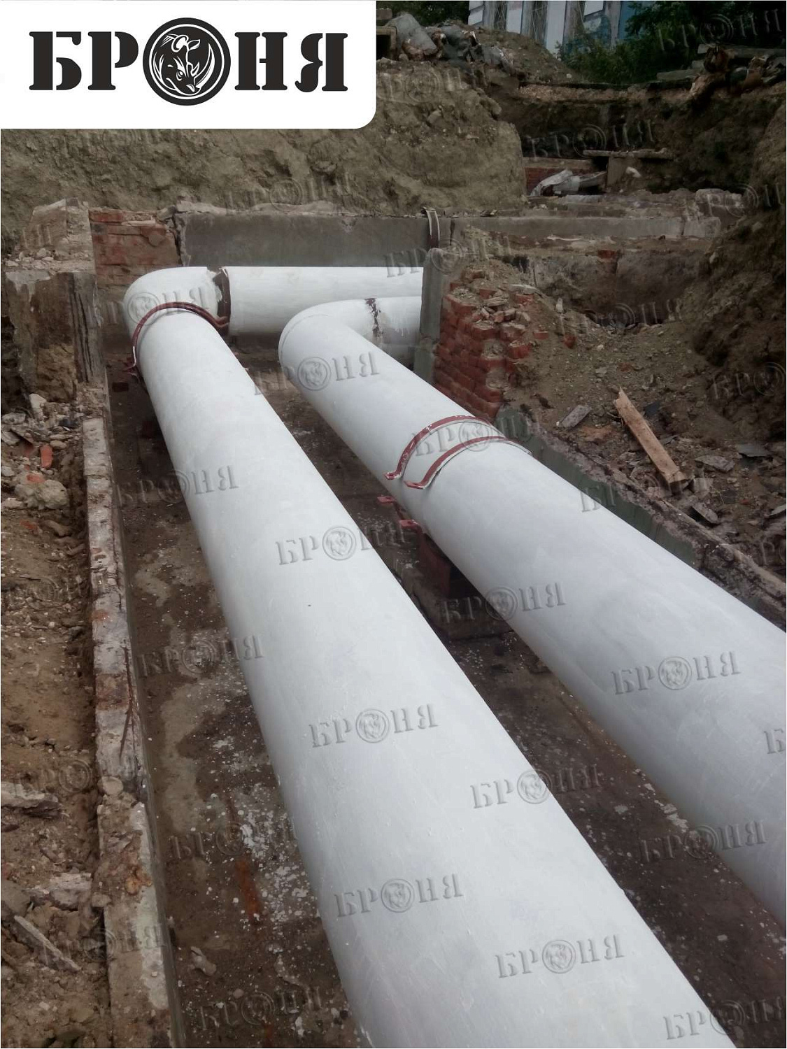 Волгоград, трубы отопления МУП ВКХ