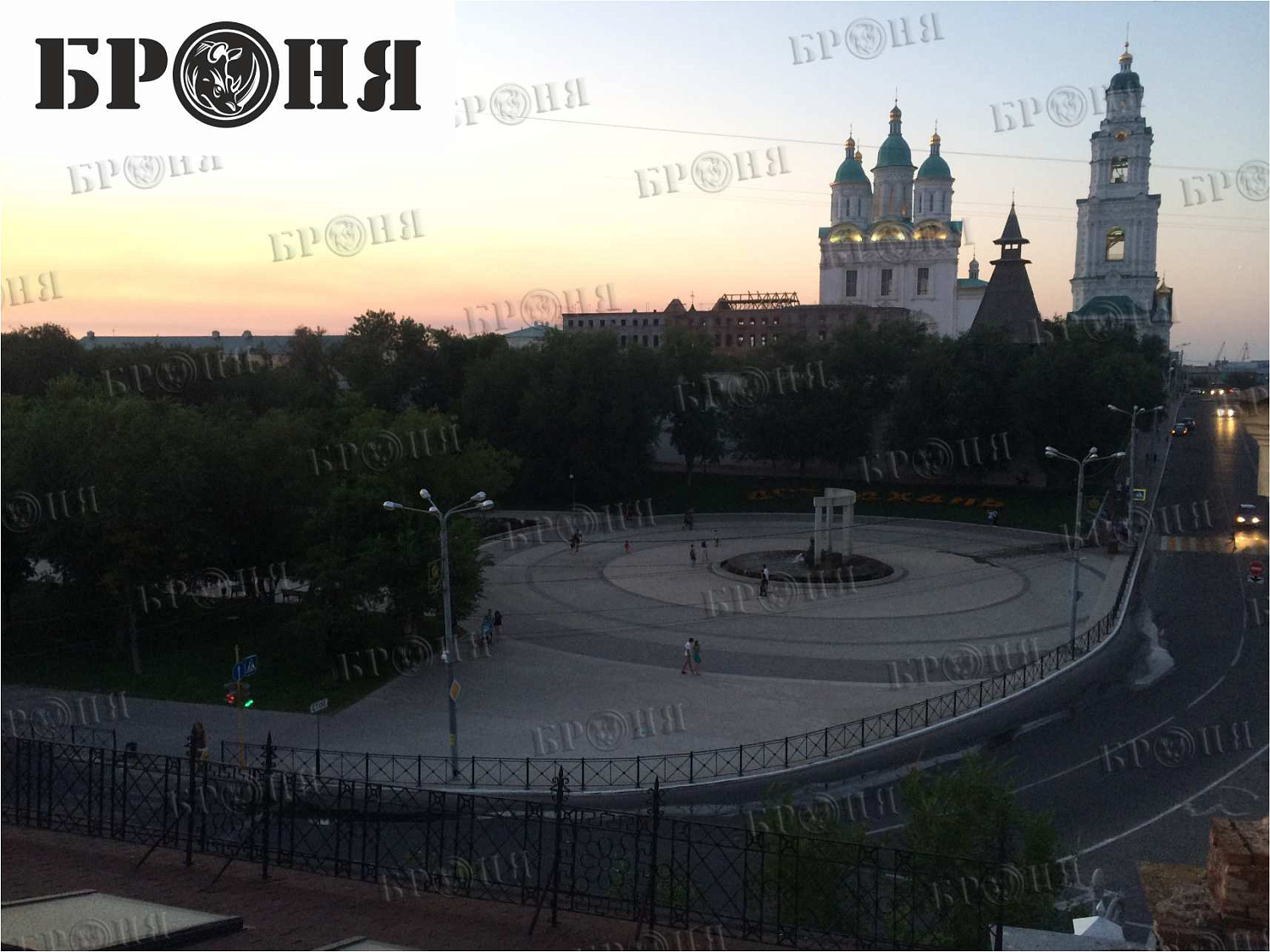 Thermal insulation Bronya on an architecture monument - Bonotel hotel in Astrakhan