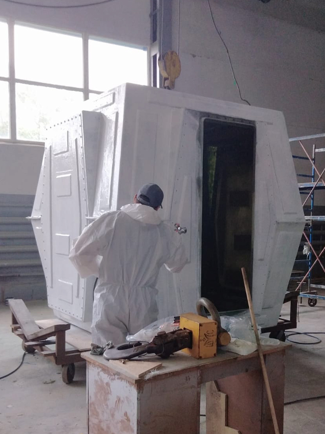 "Bronya AquaBlock Prism + Bronya Classic NF" in the Industrial Production Cycle of Composite Prefabricated Buildings (photos and video)