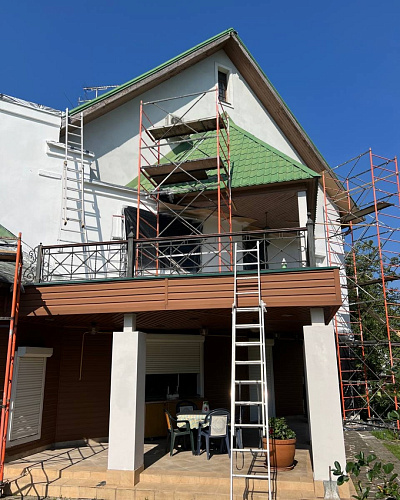 Утепление коттеджа с «Броня Фасад НГ», Московская область (фото, видео)