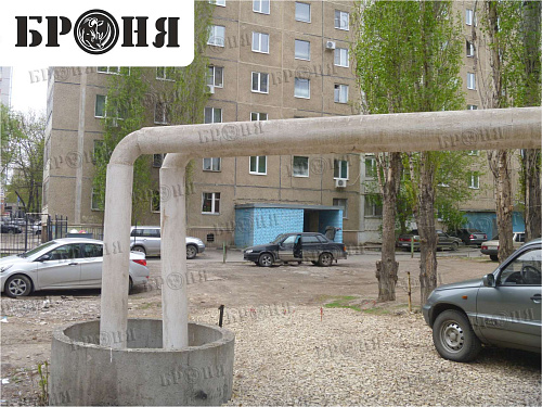 Фотоотчет Теплоизоляция Броня на трубах отопления (г. Саратов)