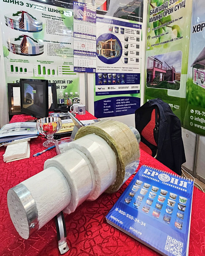 «Броня Монголия» на выставке «Green Houses and green financing», Улан-Батор, Монголия (фото)