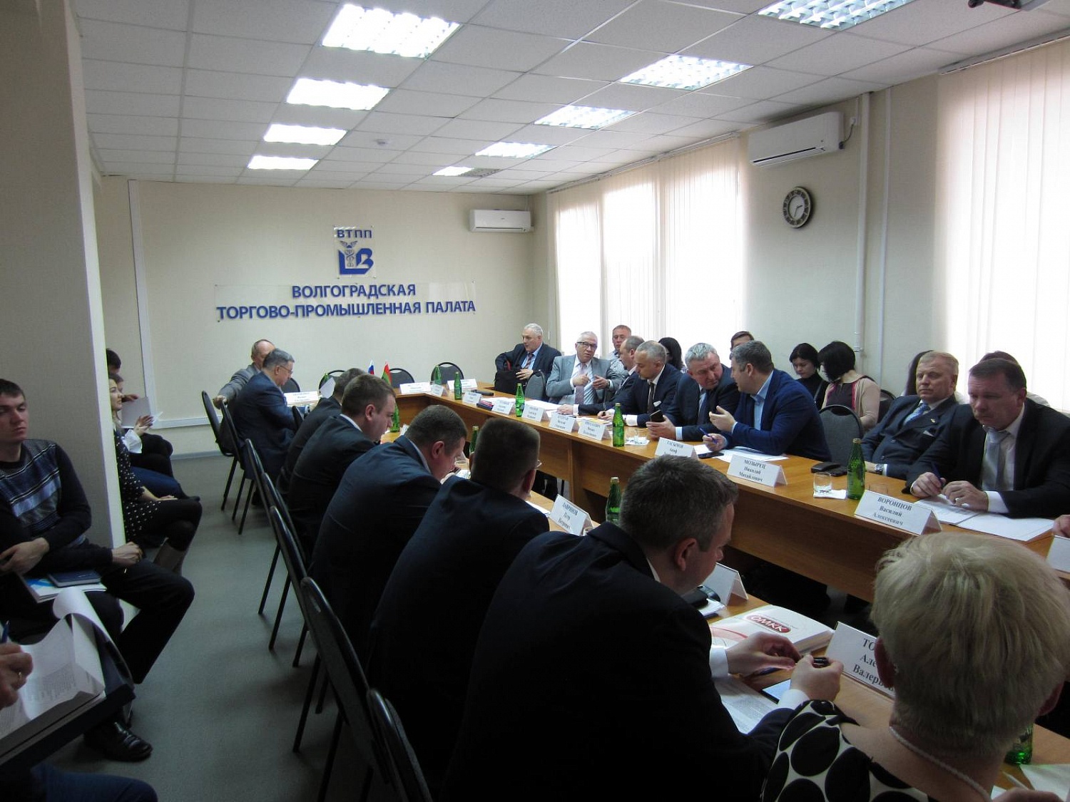 Заседание круглого стола с участием руководителей промышленных предприятий и компаний Витебской и Волгоградской области
