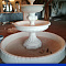 Application of Bronya AquaBlock for a decorative fountain bowl in the Volgograd region (photos)