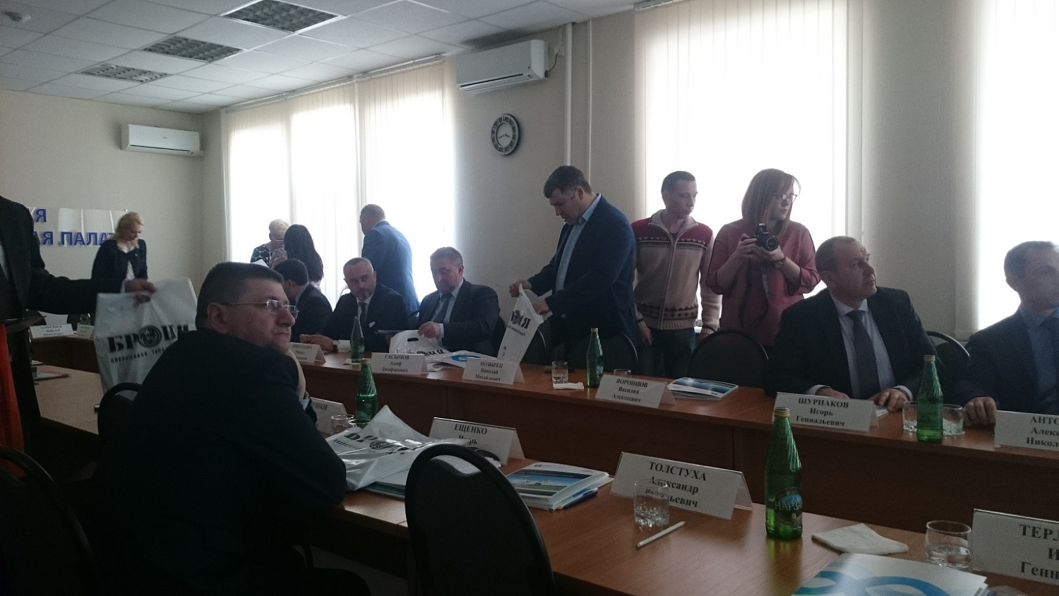 Заседание круглого стола с участием руководителей промышленных предприятий и компаний Витебской и Волгоградской области