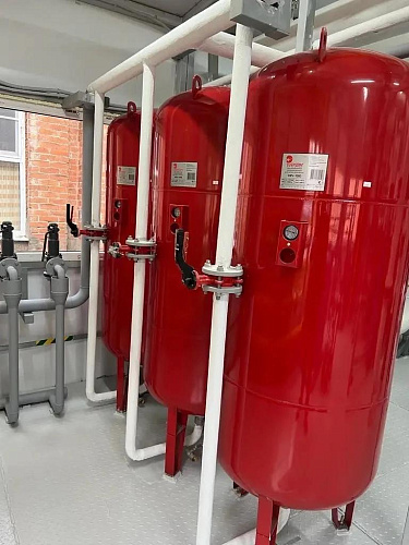 "Bronya Classic NF" and "Bronya Lite AirLess NF" on the heating units of a boiler room at a chemical plant in the Rostov Region! (photo)