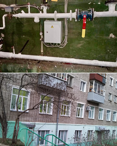 Thermal Insulation of an Apartment Building's Heating Unit with "Bronya Classic" and "Bronya Antirust", Kirov (photos)